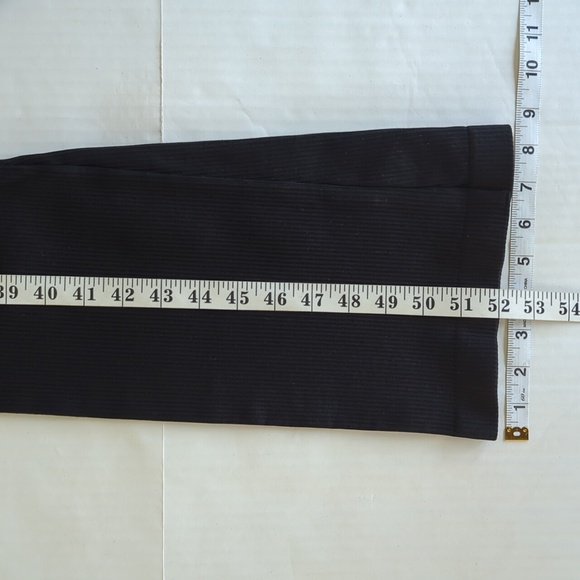 OQQ Ribbed Yoga Sleeveless Padded Bell Bottom Flare Jumpsuit MEDIUM Black - Picture 14 of 14